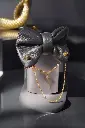 Choker Noeud Papillon Distinction Noir