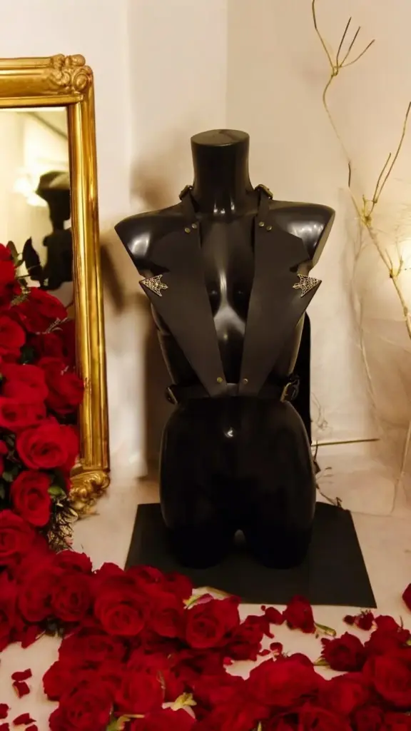 Harnais Smoking (S-L, Doré)