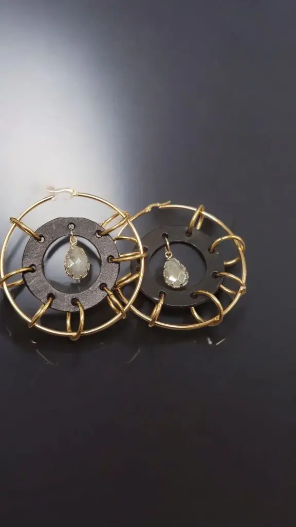 Boucles d'oreilles Oeil d'Athéna 