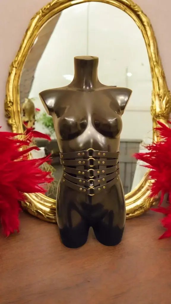 Serre-taille Sanglé  (S-L, Doré)