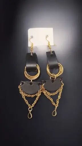 Boucles d'oreilles Noeud du Destin 