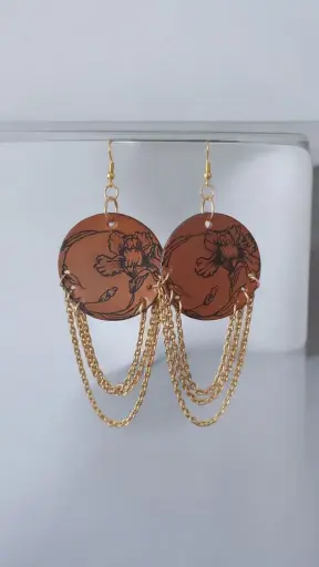 Boucles d'oreilles la Voix des âmes 